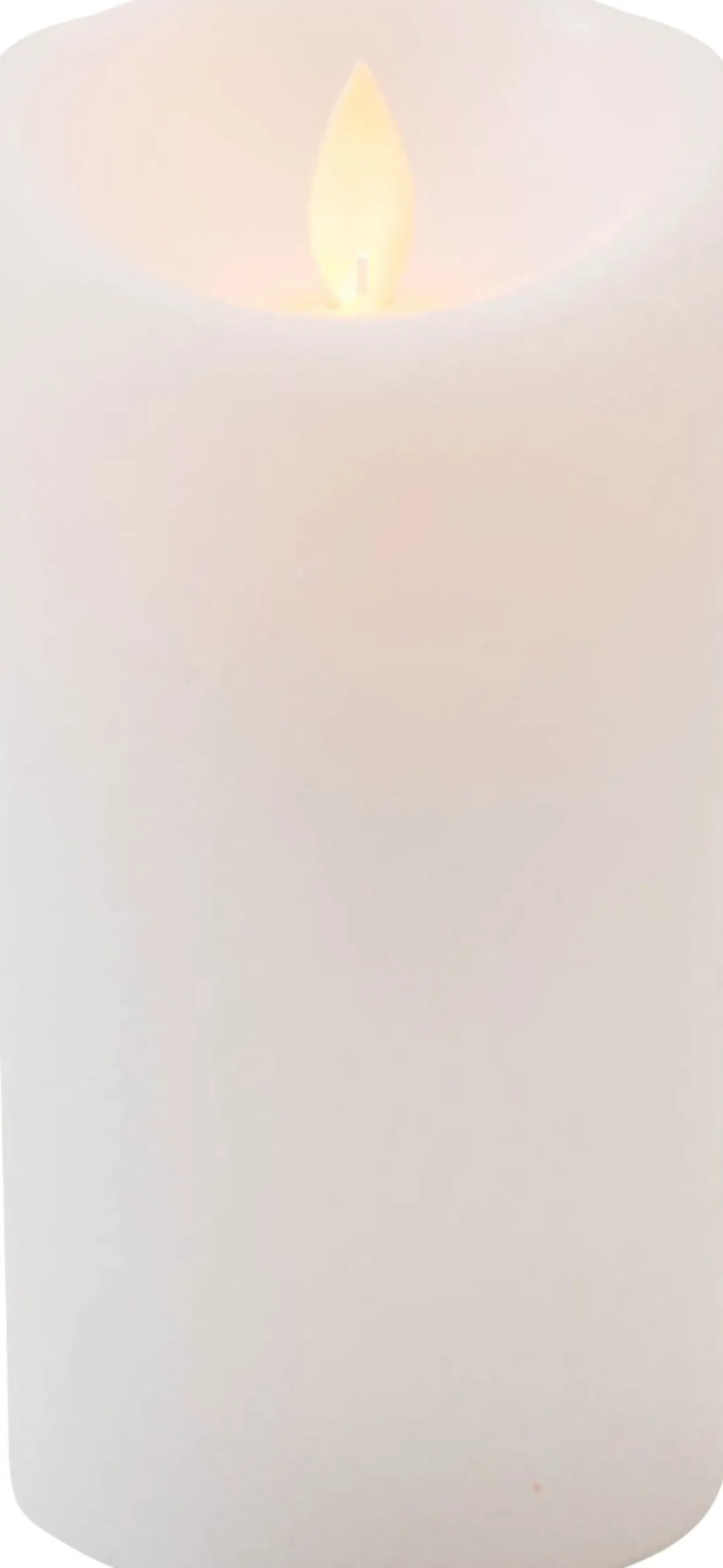 Anna's Collection LED stompkaars met timer zilver D 7,5 H 10 cm