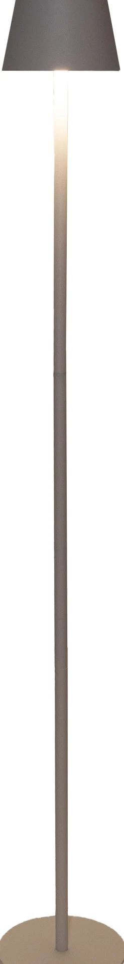 Anna's Collection staande buitenlamp wit D 21 H 120 cm
