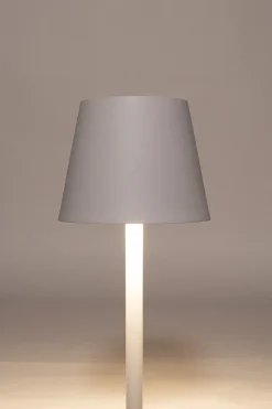 Anna's Collection staande buitenlamp wit D 21 H 120 cm
