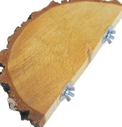 Back Zoo Nature rustplank boomschors halfrond 26,5 x 22 x 4,5 cm