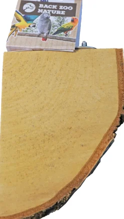 Back Zoo Nature rustplank boomschors 1/4 rond 13,2 x 26 x 4,5 cm
