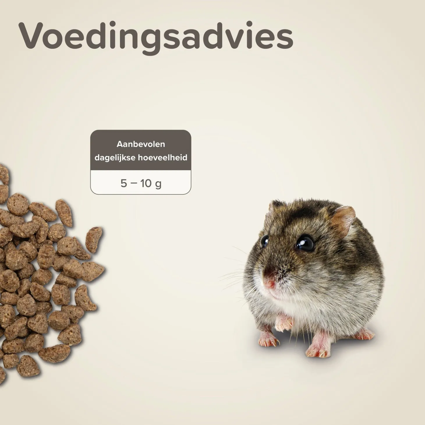 Beaphar dwerghamstervoer Care+ 500 g