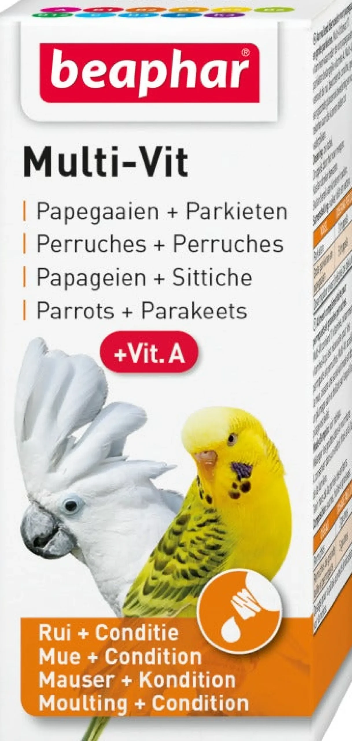 Beaphar vitaminen Multi-Vit papegaai 20 ml