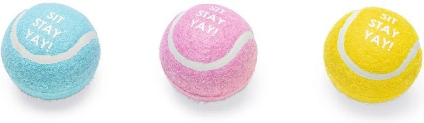 Beeztees bal D 6,3 cm 3 stuks