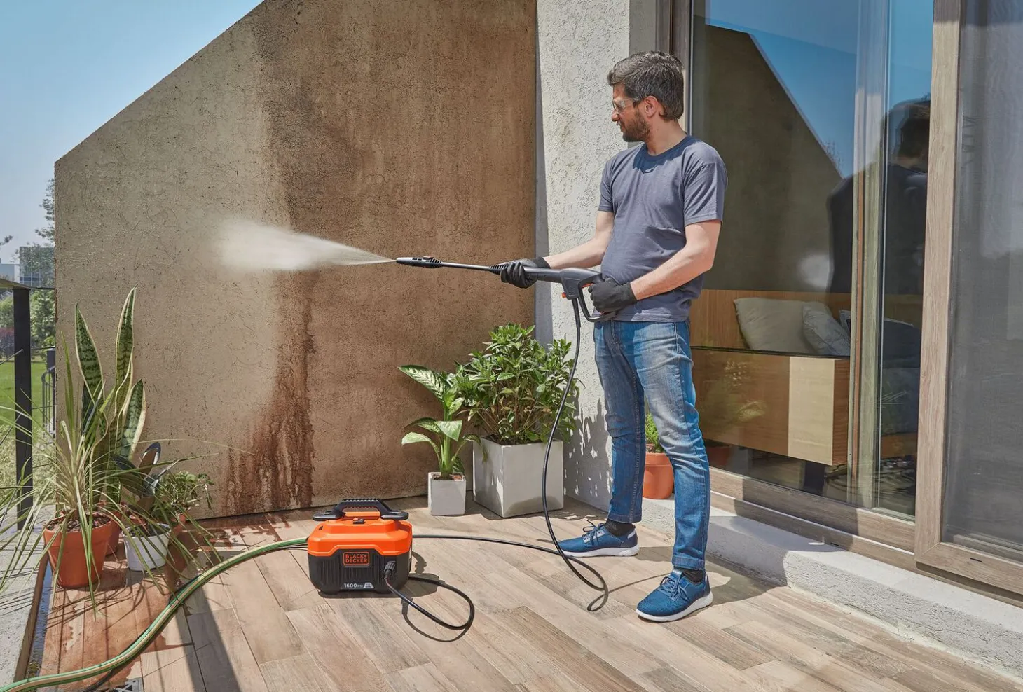 Black & Decker hogedrukreiniger 5 m