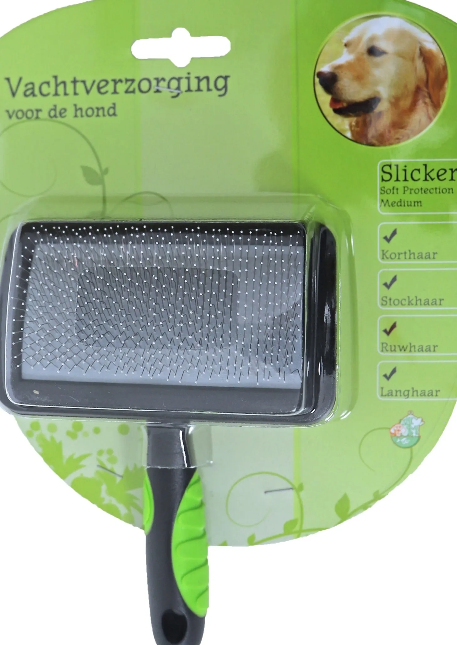 Boon hondenborstel slicker soft M