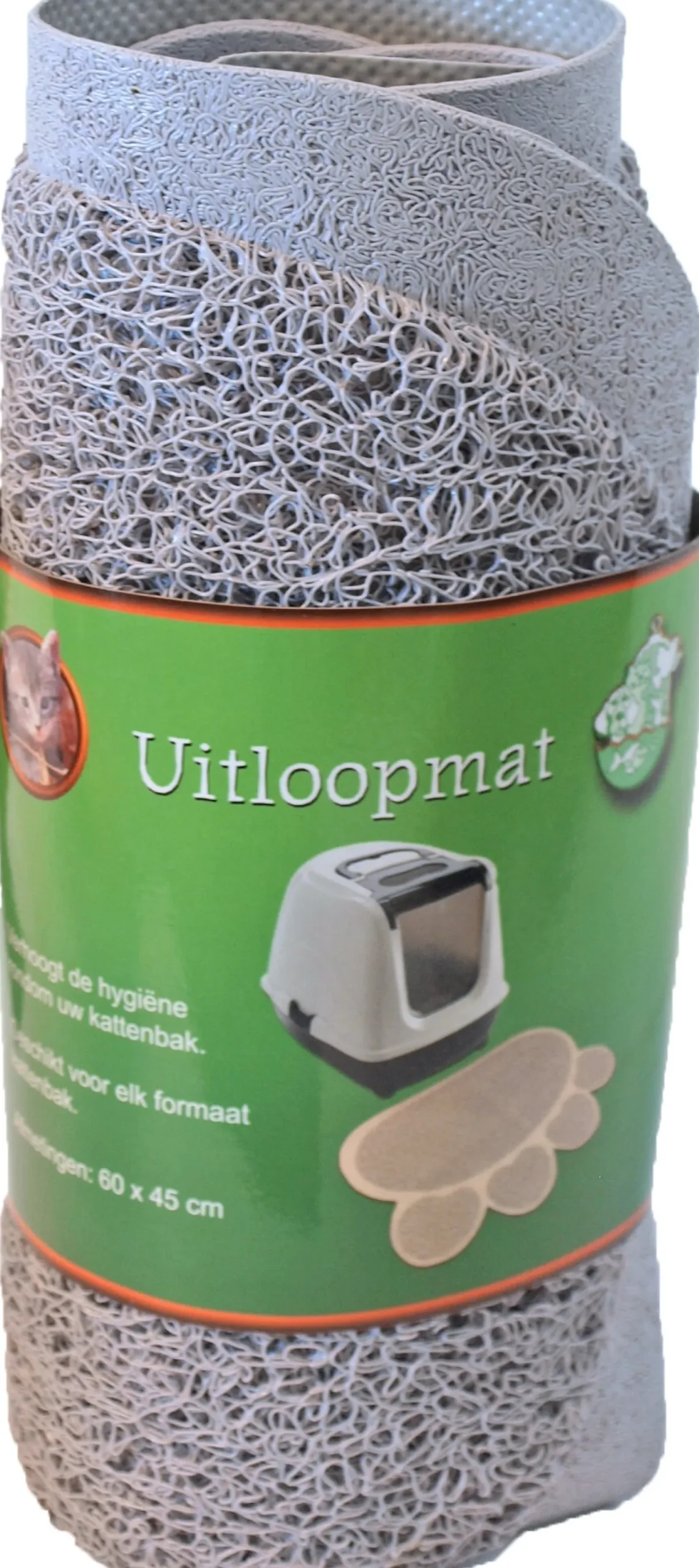 Boon uitloopmat Poot grijs 60 x 45 cm