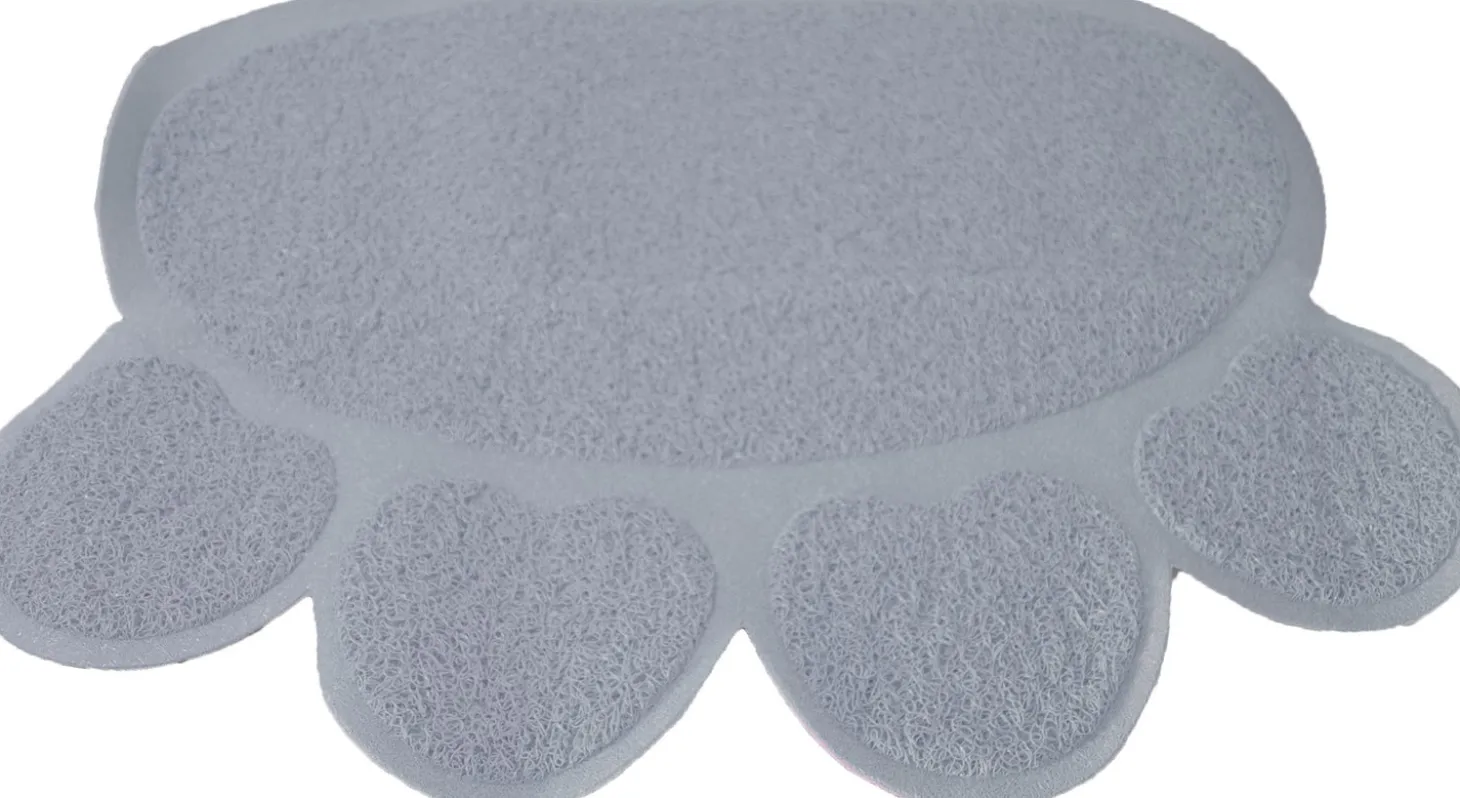 Boon uitloopmat Poot grijs 60 x 45 cm