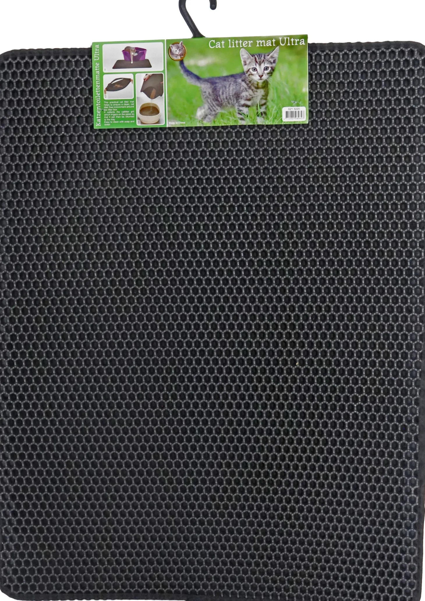 Boon uitloopmat ultra zwart 75 x 60 x 2 cm