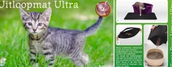 Boon uitloopmat Ultra zwart 40 x 60,5 x 1,5 cm