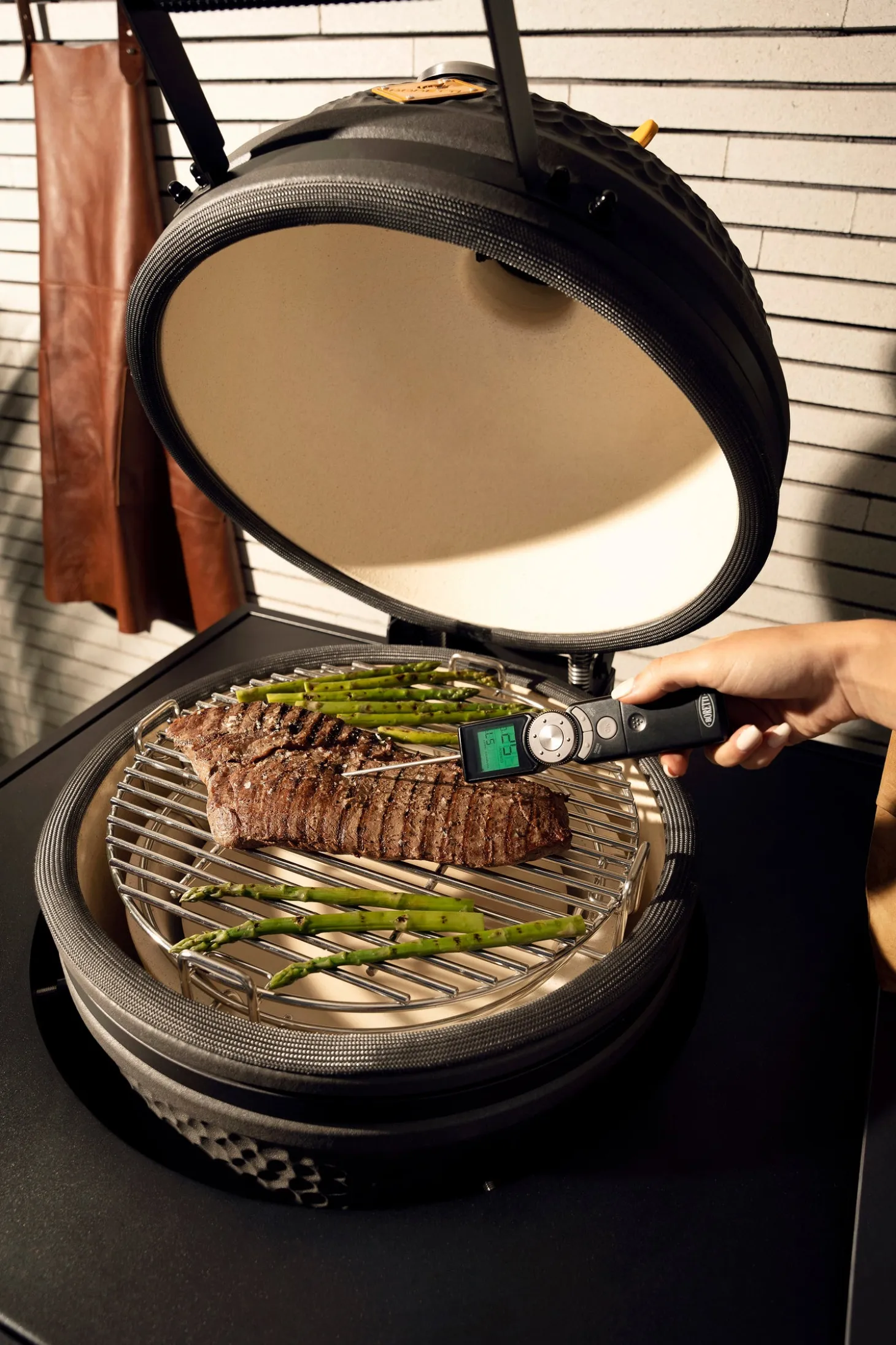 Boretti vleesthermometer zwart