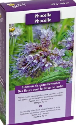 Buzzy groenbemester Phacelia Tanacetifolia 100gr