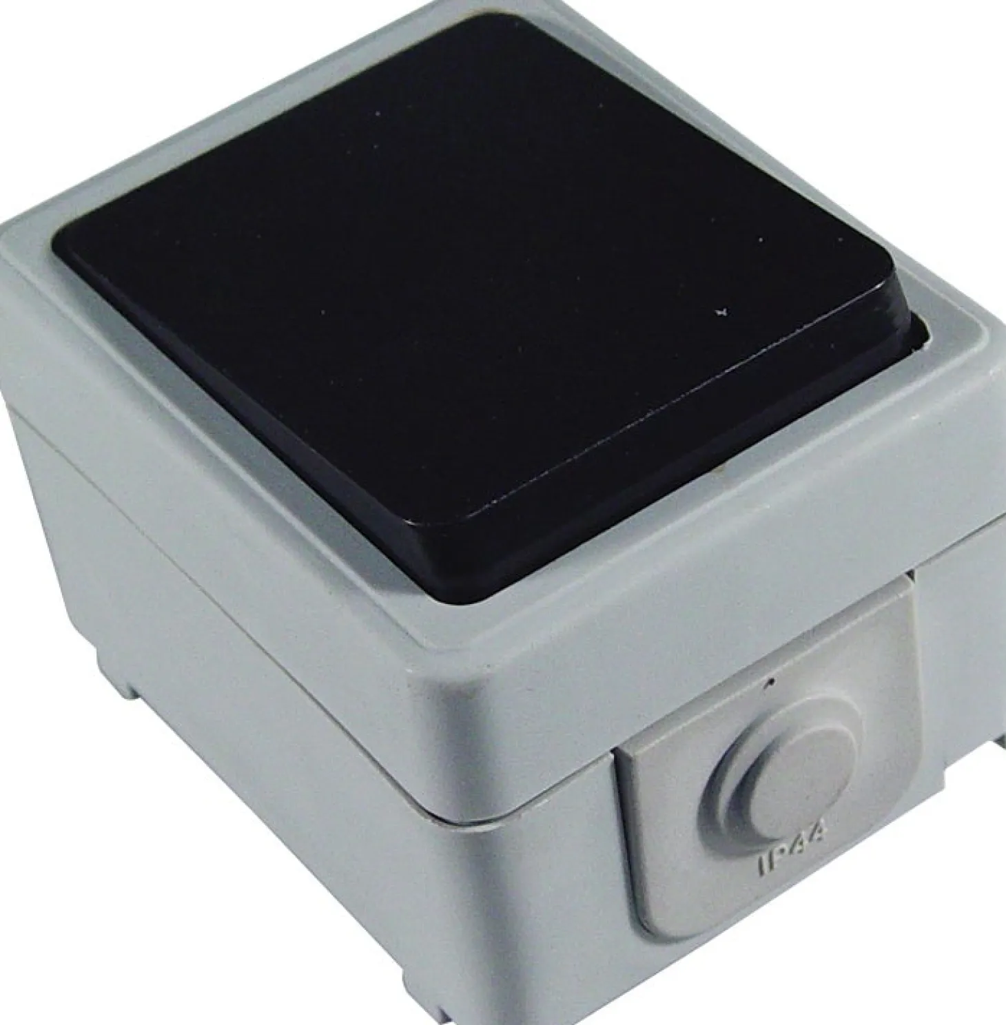Calex schakelaar grijs 7,6 x 6,5 x 5,2 cm