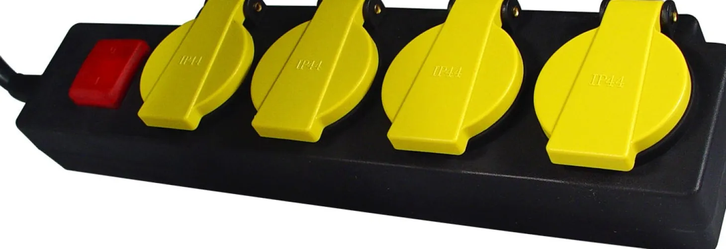 Calex waterdicht contactdoos IP44 4x