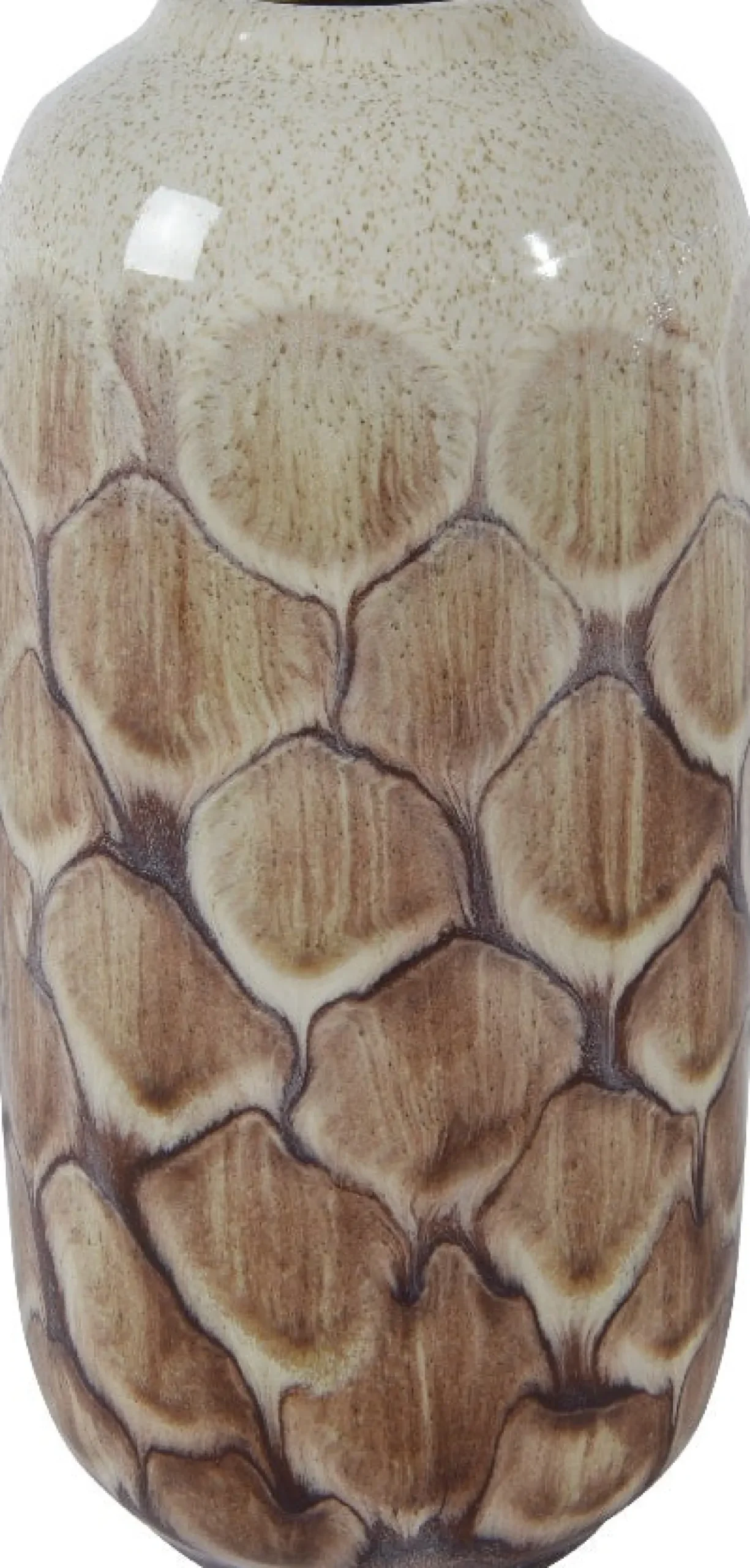 Decoris vaas bruin D 8,5 H 15,8 cm