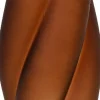 Decoris vaas bruin D 11,5 H 30 cm