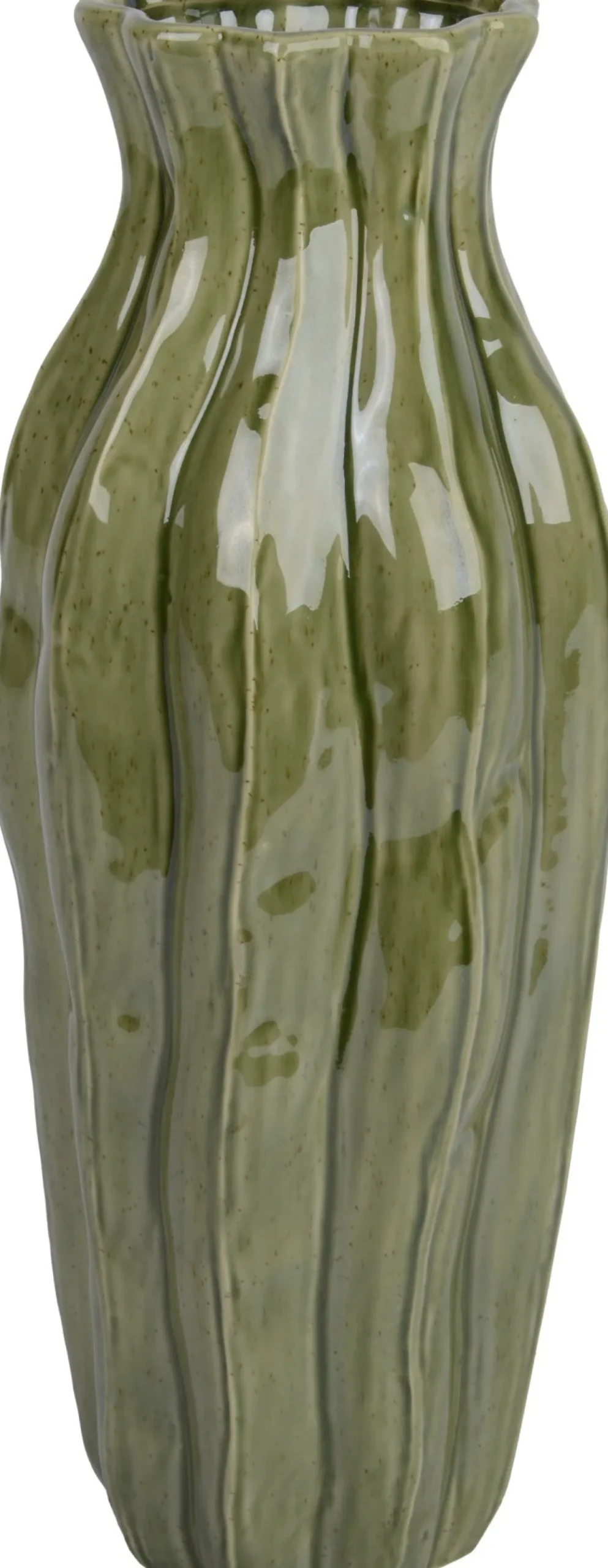 Decoris vaas Jun groen D 16,5 H 41,5 cm