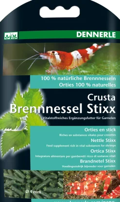 Dennerle garnalenvoer Crusta brandnetel sticks 30 g