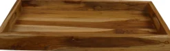 Dijk Natural Collections decoratiebord Mír grijs 20 x 20 x 1 cm