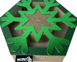 District 70 krabkarton Flake groen 33 x 28 x 6 cm