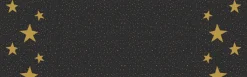 Duni tafelkleed Sparkles zwart 138 x 220 cm