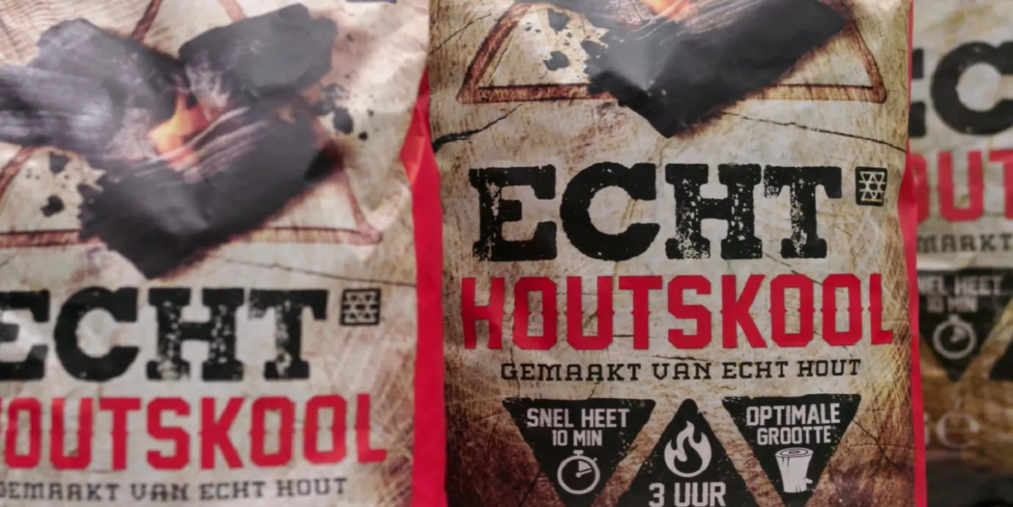 Echt houtskool 4,5 kg
