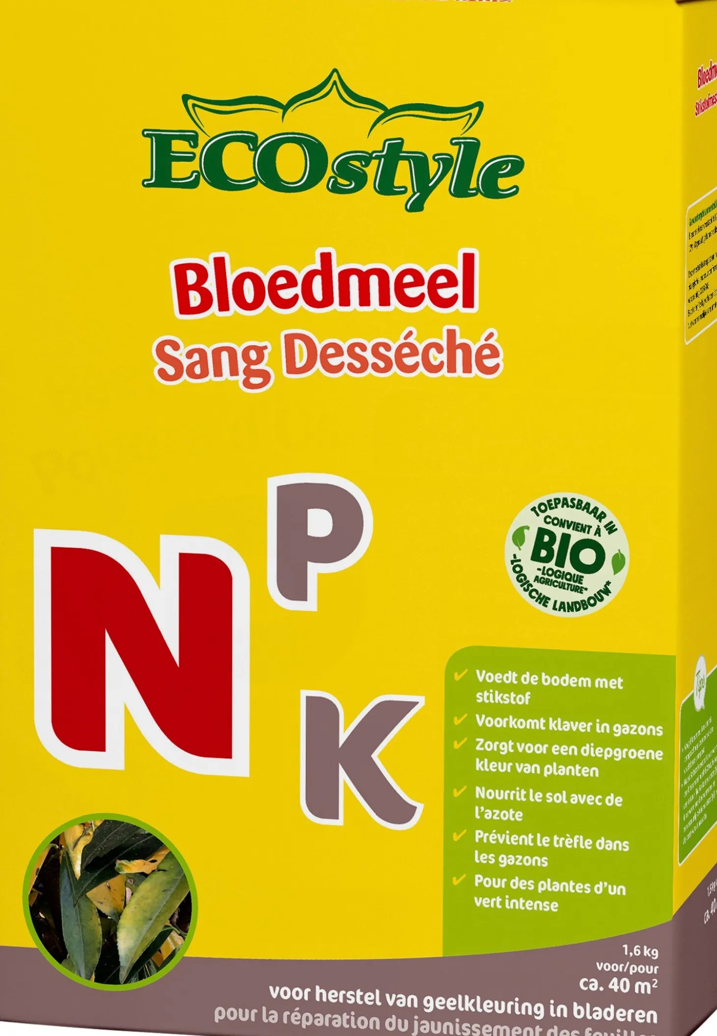 ECOstyle bloedmeel (N) 1,6 kg