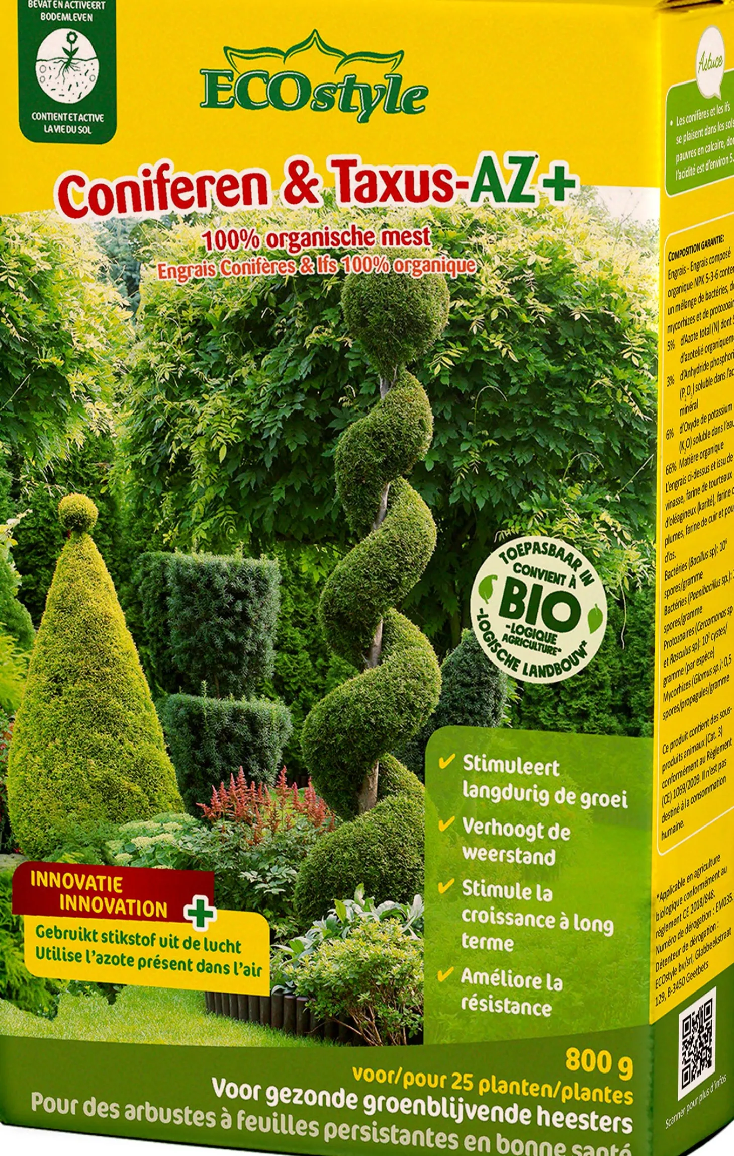 ECOstyle coniferen-AZ 800 g