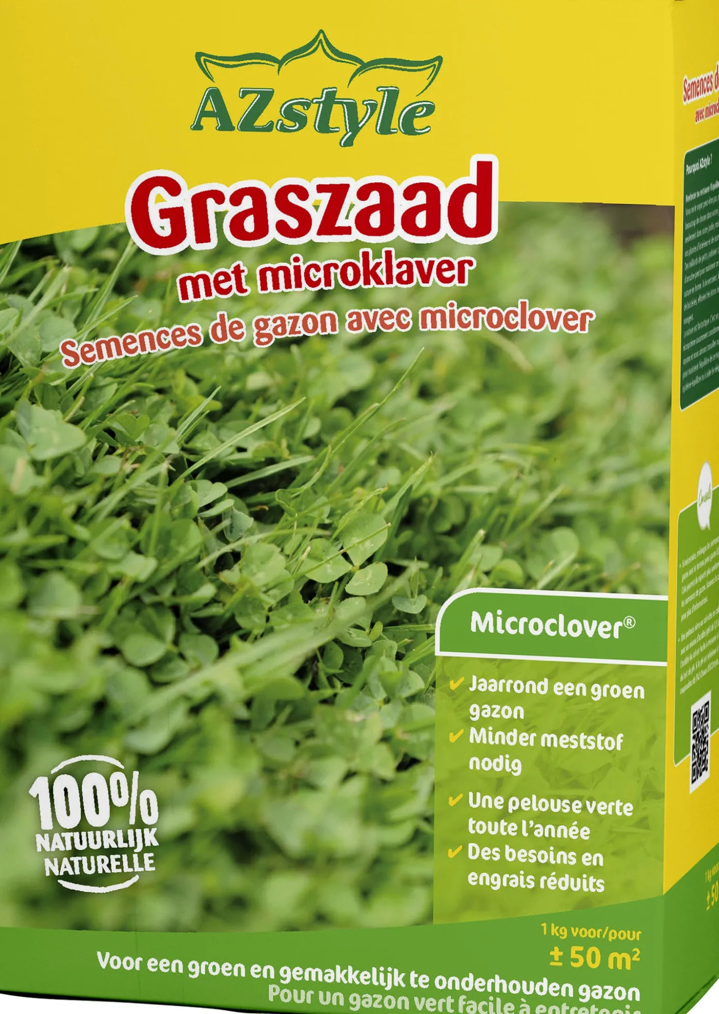 Ecostyle graszaad met microklaver 1 kg