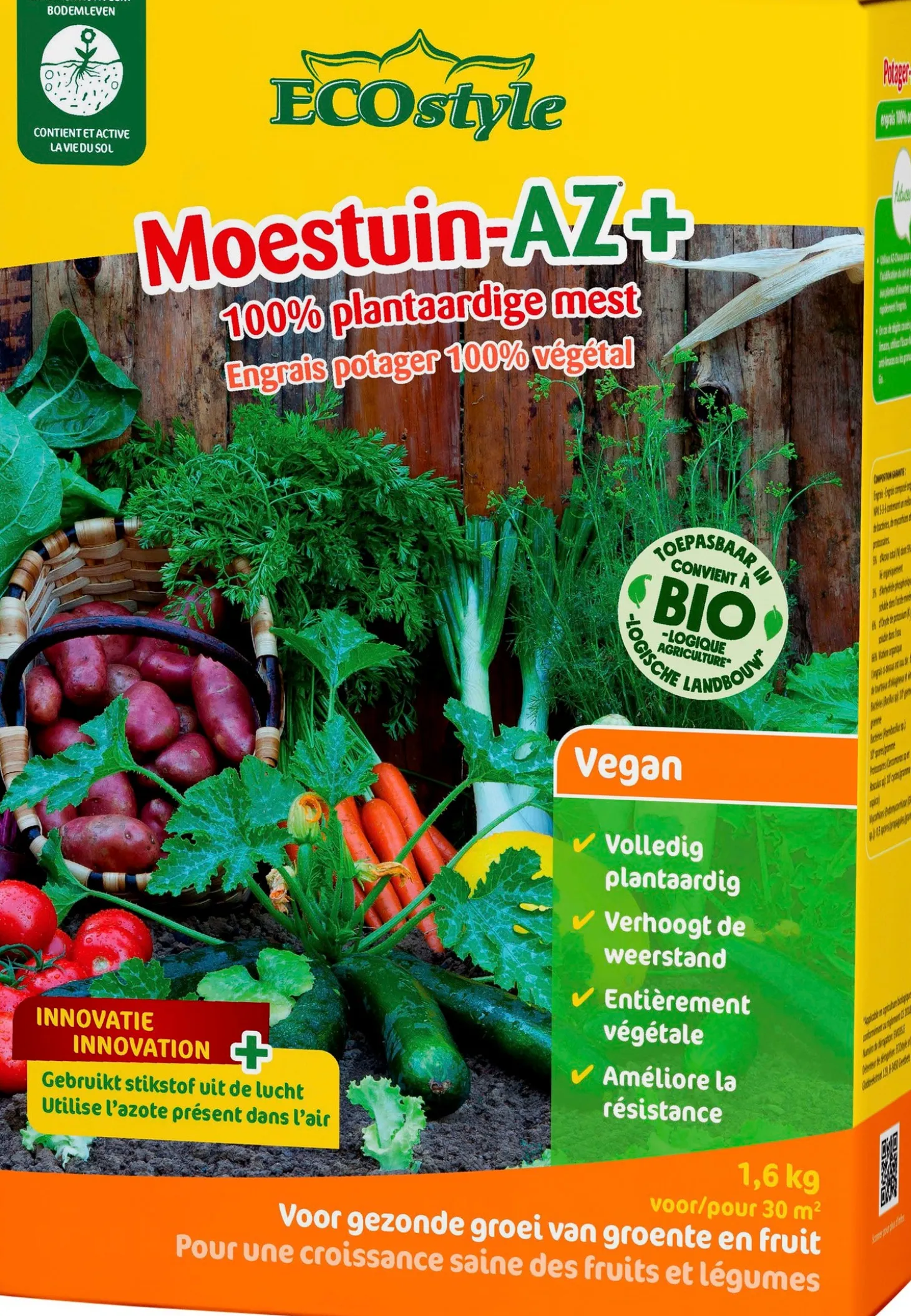 Ecostyle moestuin-AZ+ 1,6 kg