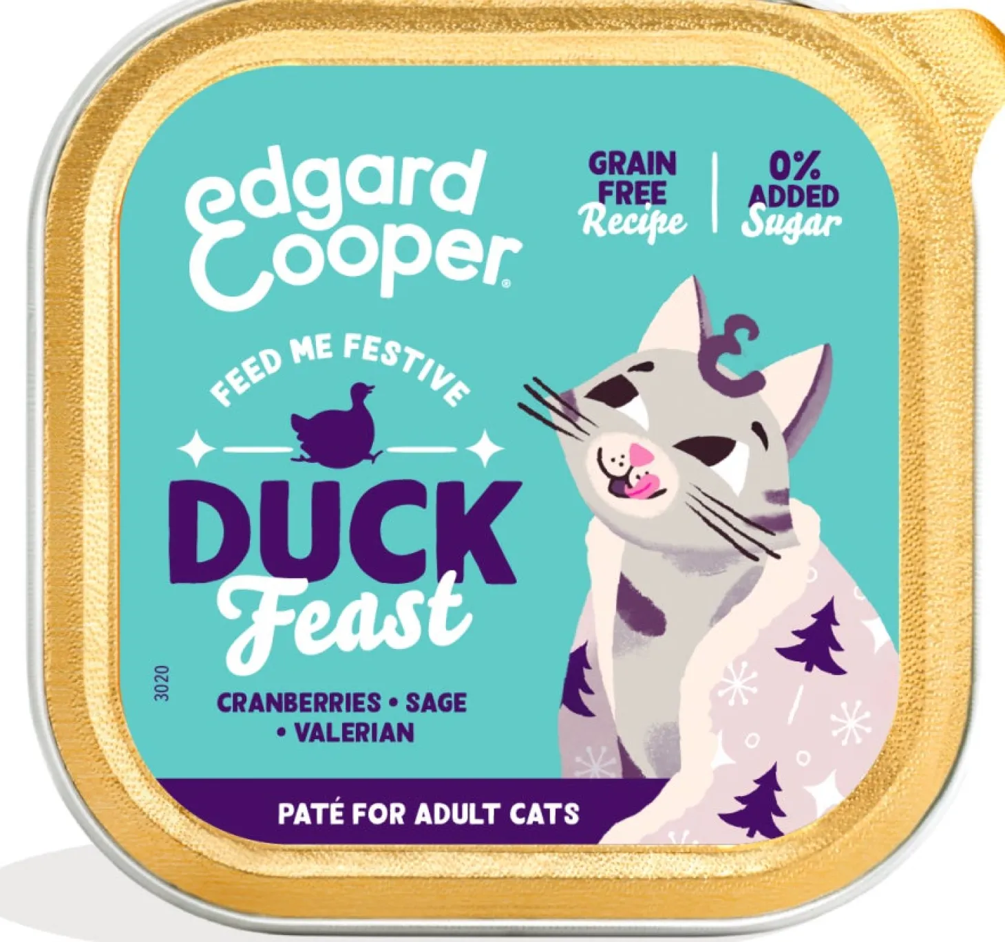 Edgard & Cooper kattenvoer paté eend 85 g