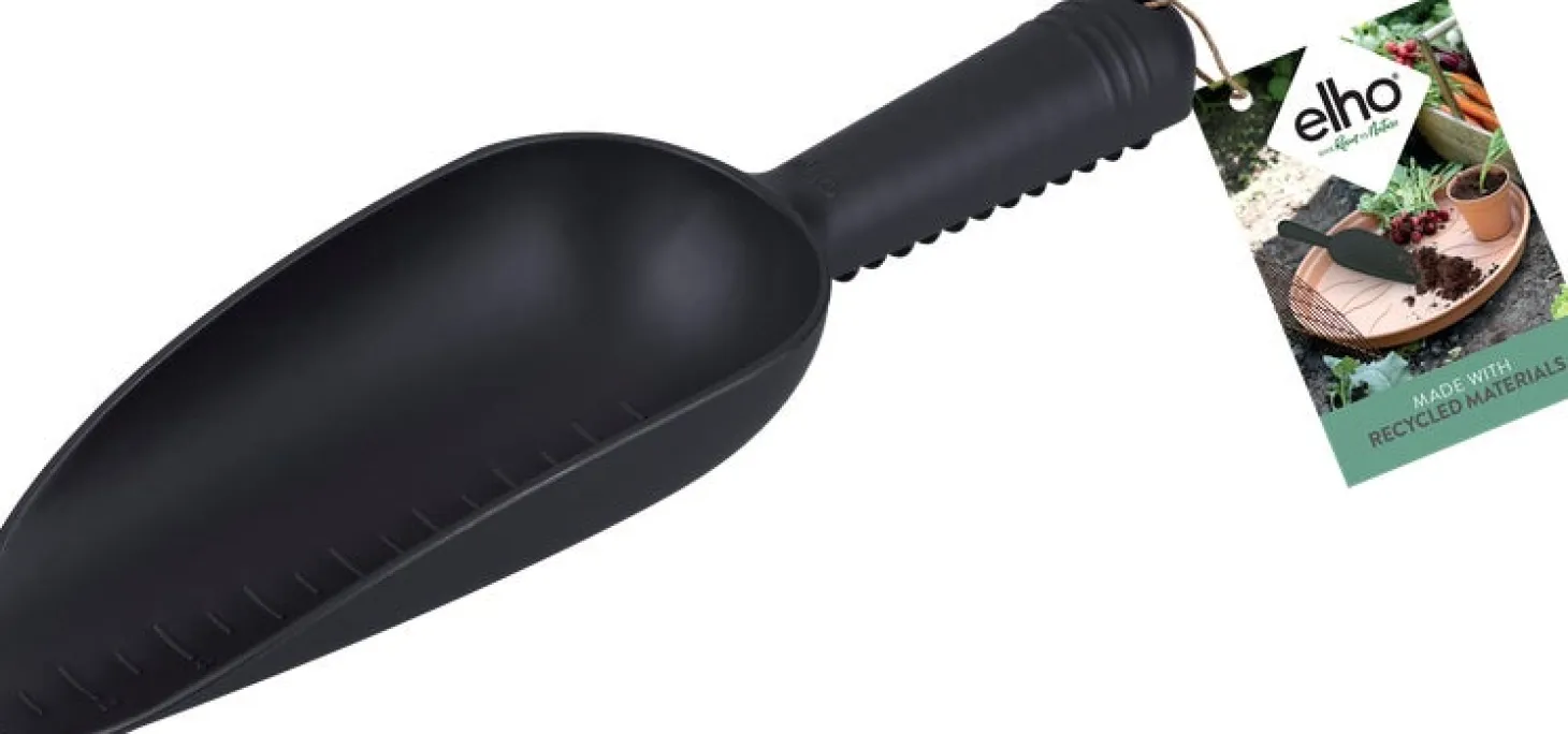 Elho Green Basics schep M living black