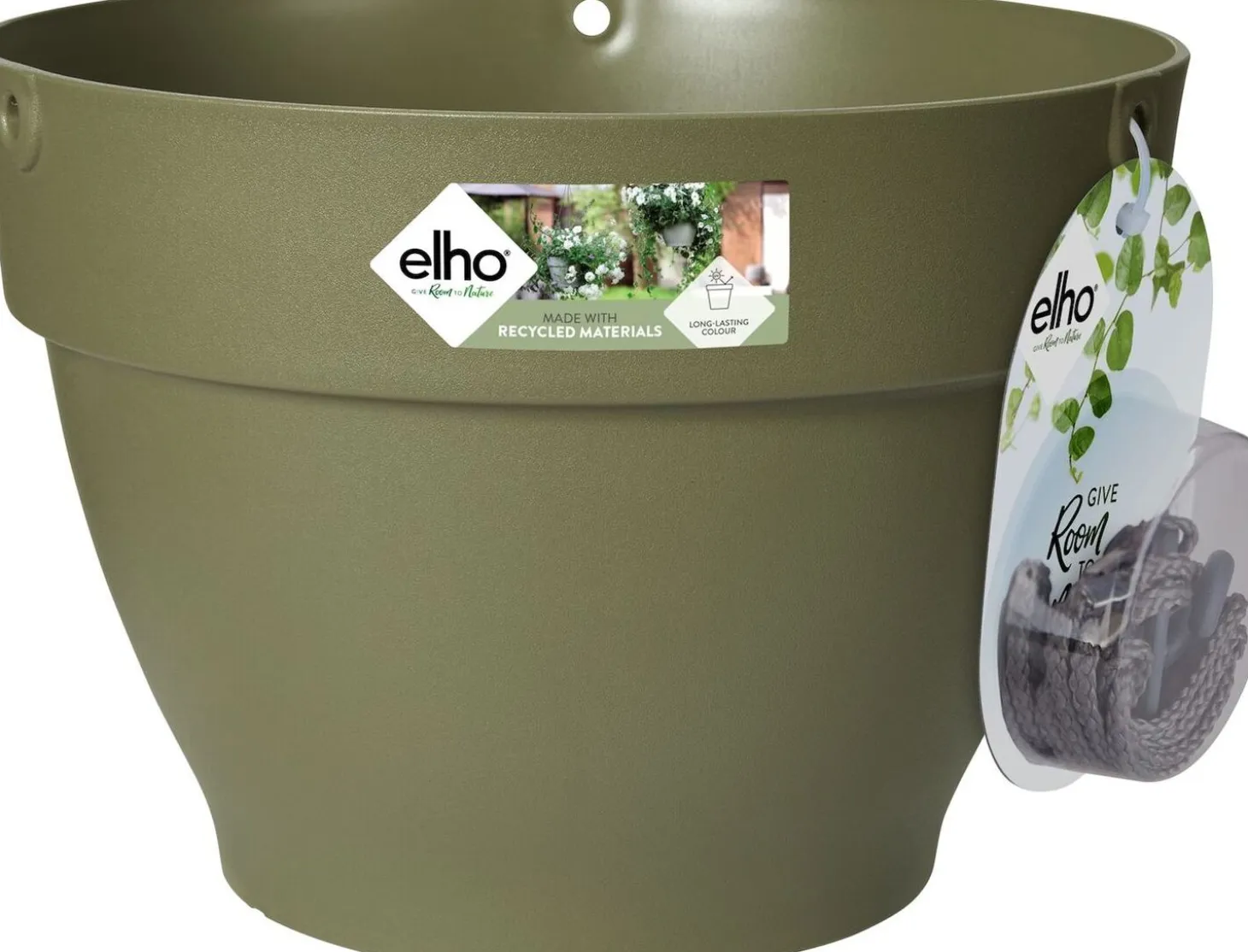 Elho hangpot Vibia groen D 26 H 18 cm