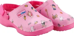 Fien & Teun tuinklomp roze maat 33-34