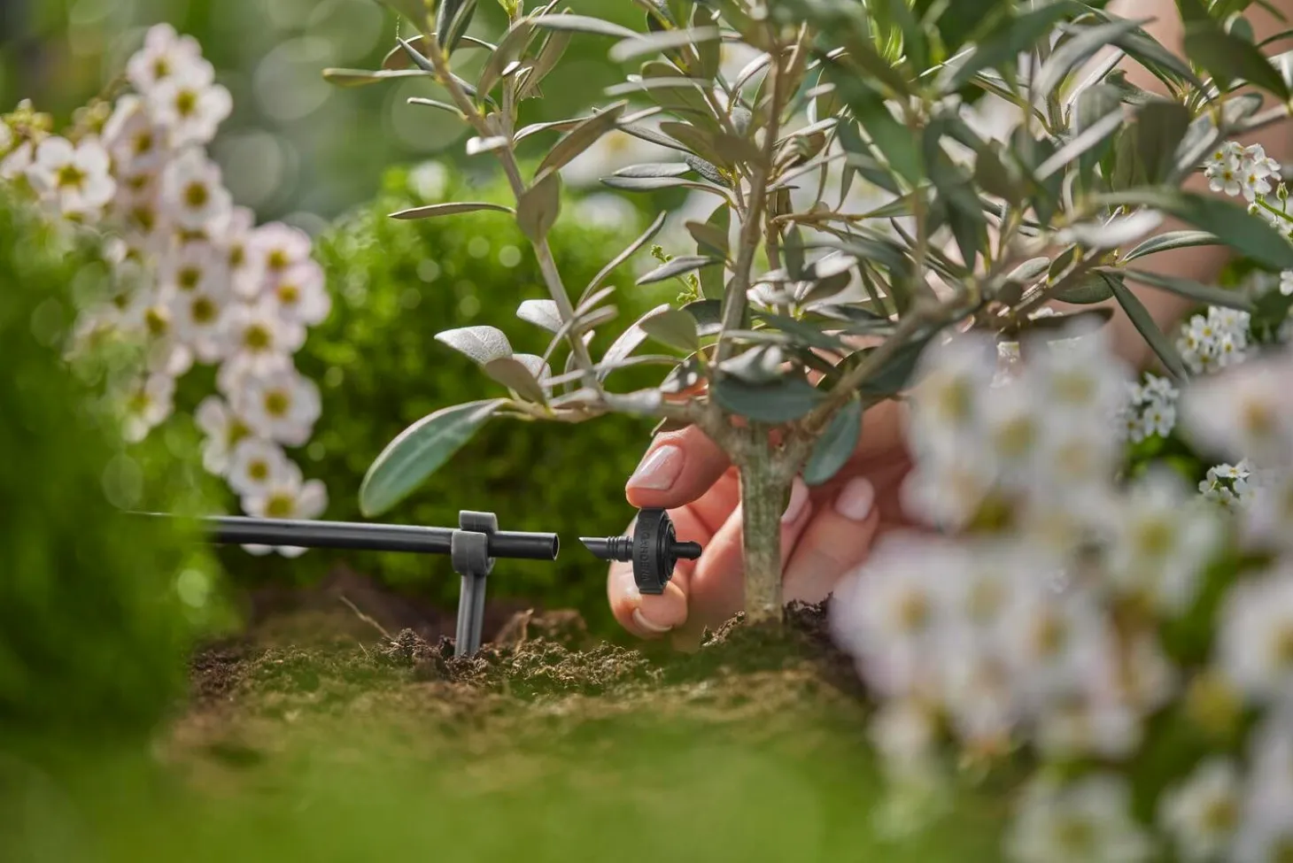 Gardena Micro Drip systeem drukcompenserende einddruppelaar 2 L