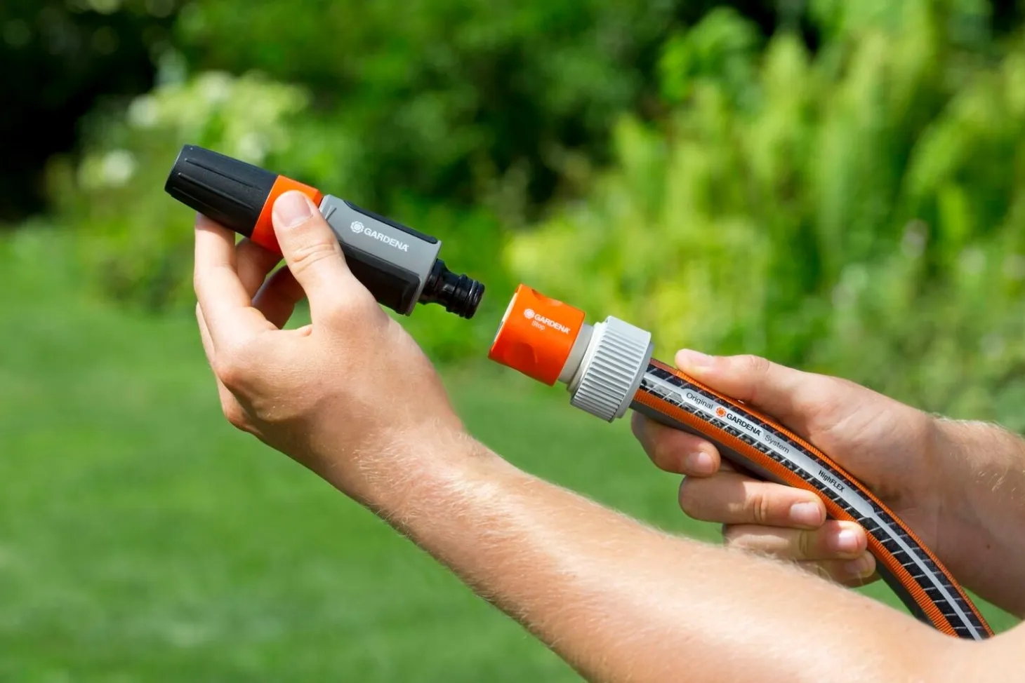 Gardena Prof-System overgangsstuk met waterstop