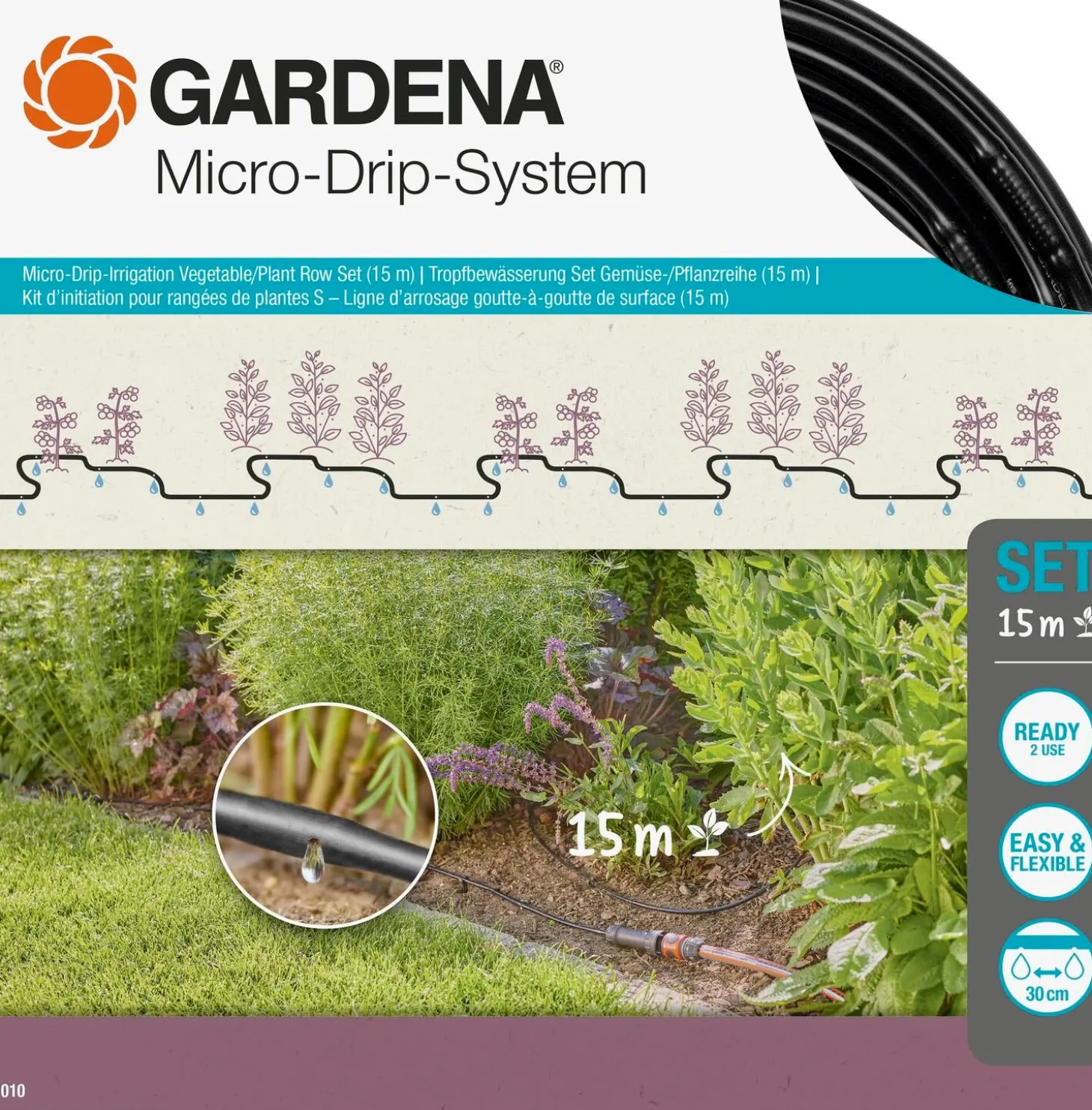 Gardena start set s 15 m