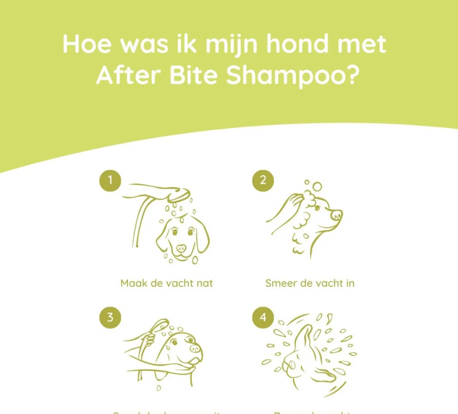 Greenfields hondenshampoo after bite 270 ml