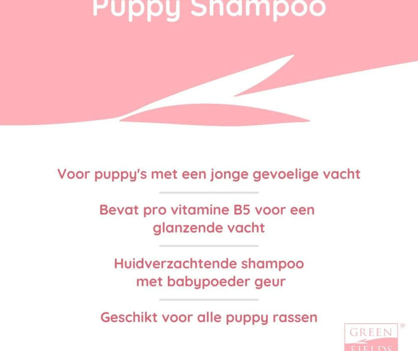 Greenfields hondenshampoo puppy 270 ml
