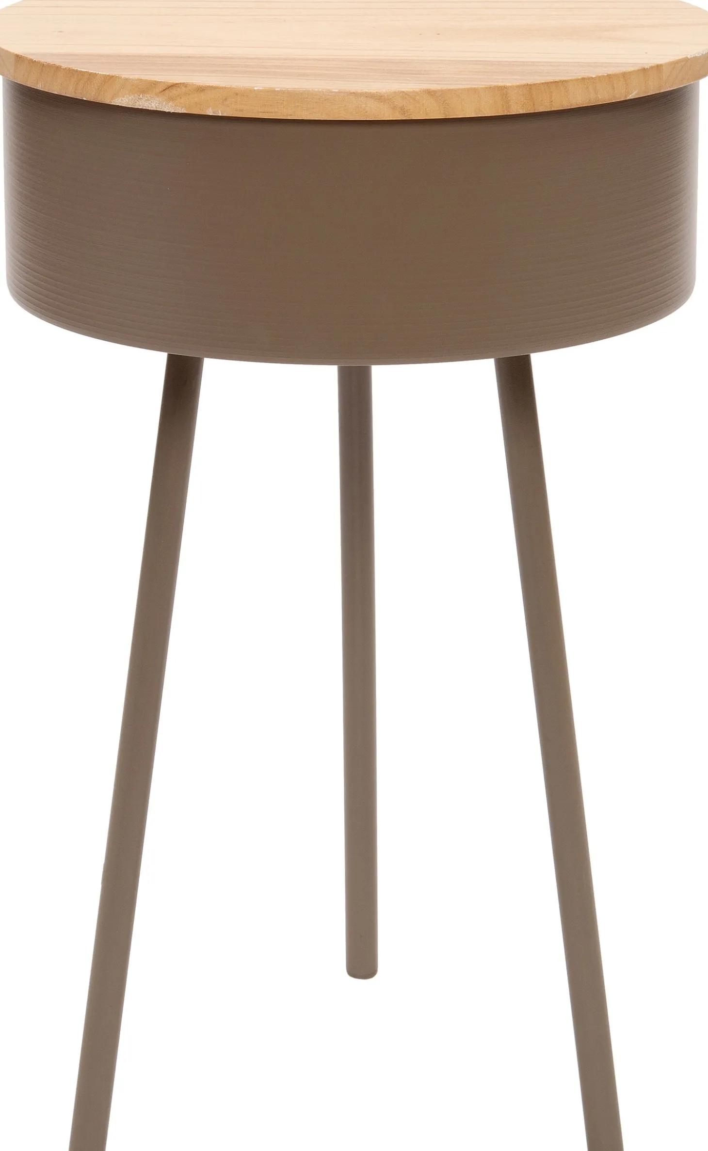 Intratuin bijzettafel Coco grijs D 32 H 50 cm