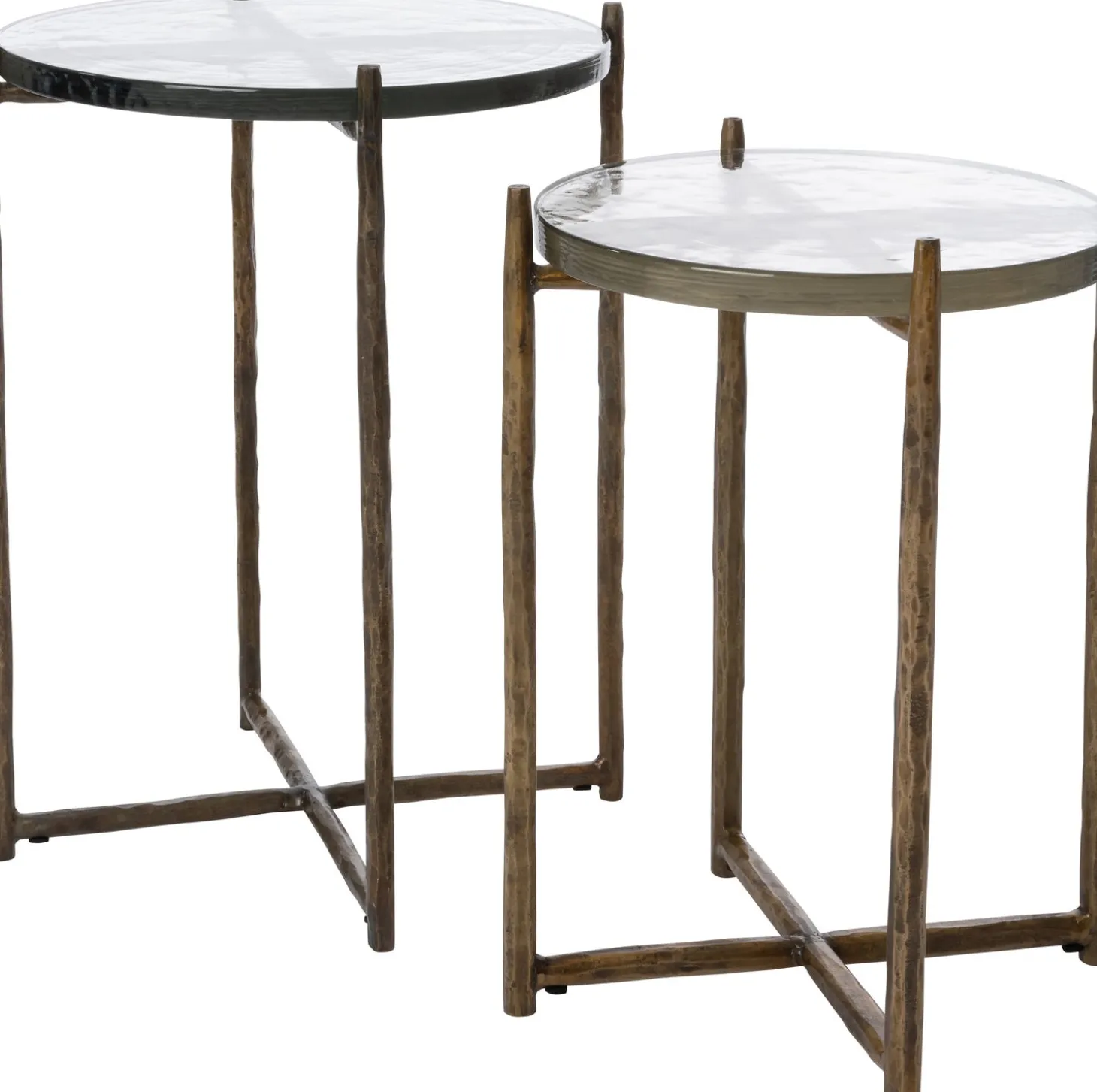 Intratuin bijzettafel Ebe brons 39 x 39 x 50 cm