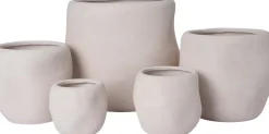 Intratuin bloempot Alta wit D 16 H 15 cm