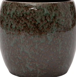 Intratuin bloempot Braz groen D 16 H 16 cm