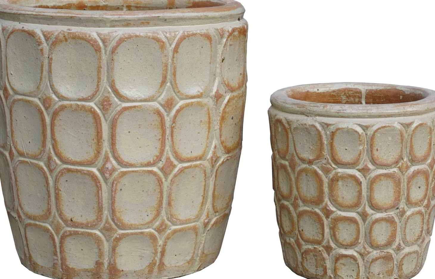Intratuin bloempot Gabriel beige D 39 H 38 cm