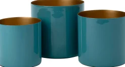 Intratuin bloempot Marley blauw D 13 H 13 cm
