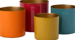 Intratuin bloempot Marley blauw D 13 H 13 cm