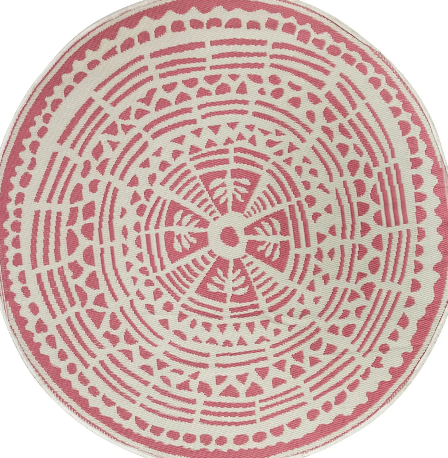 Intratuin buitenkleed Decor rond roze D 180 cm