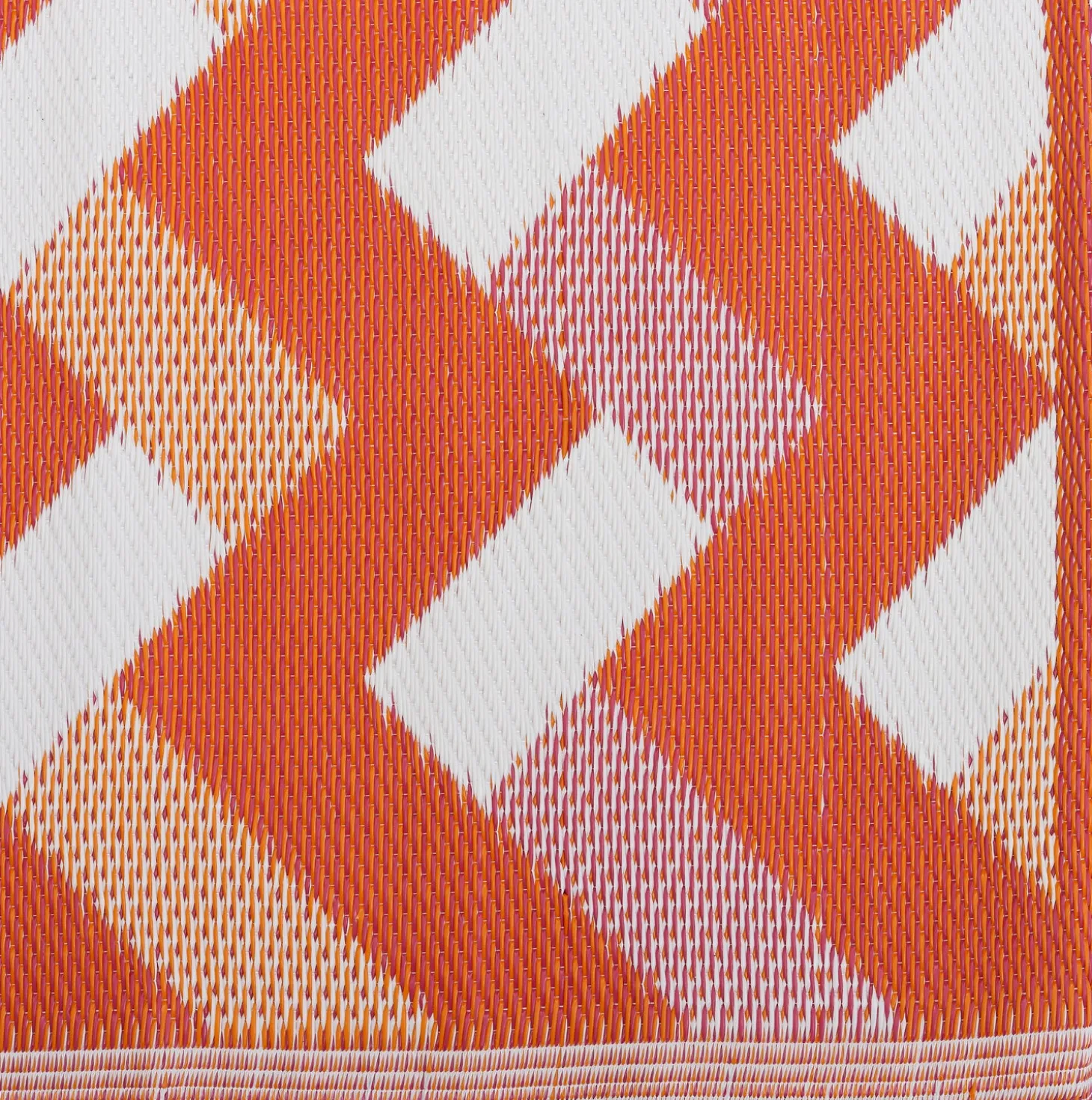 Intratuin buitenkleed Lucy rood / wit 150 x 210 cm