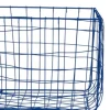 Intratuin draadmand Iris blauw 33 x 23 x 30 cm
