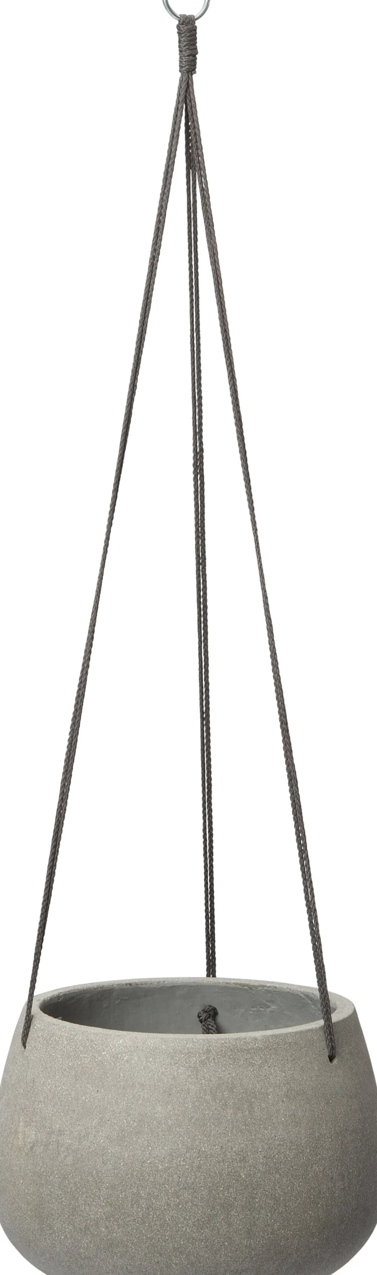 Intratuin hangpot Jula grijs D 30 H 22 cm